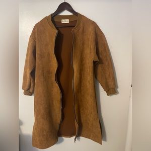 Vintage Suede Camel Jacket